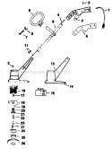 Part Location Diagram of 530340590 Weed Eater Drive Gear